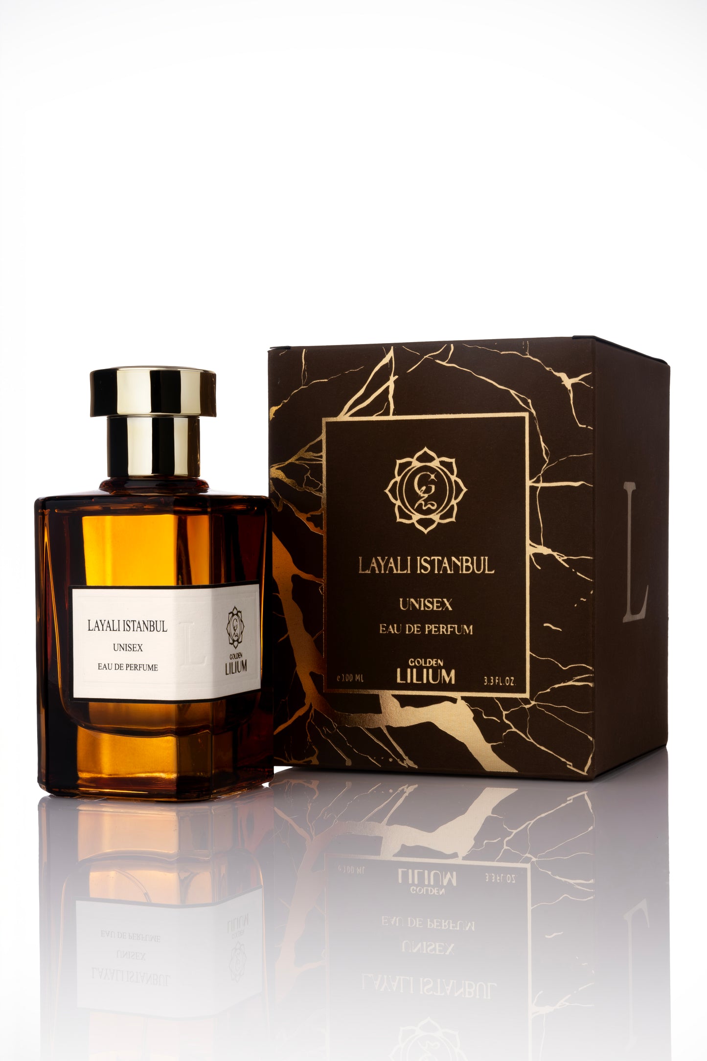 layali Istanbul perfume bottle and packaging on a white background