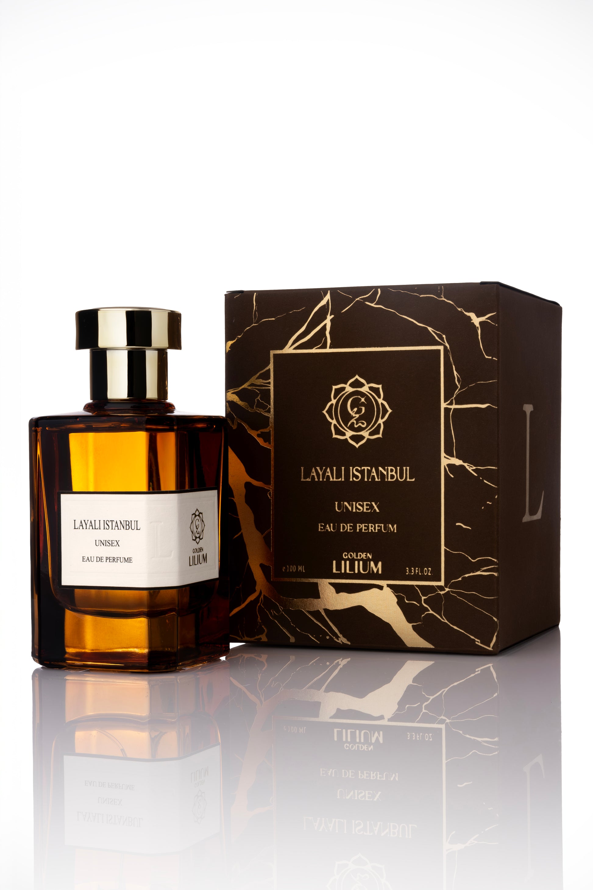 layali Istanbul perfume bottle and packaging on a white background